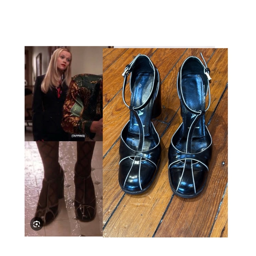 The Elle Woods Y2K Prada Mary Janes!!!! Good vintage condition - Prada size 35